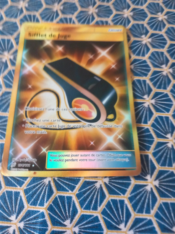 Carte Pokémon Sifflet de juge - Vinted