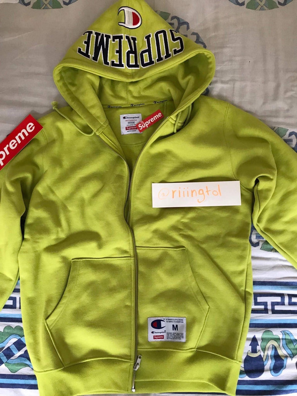 Gilets Supreme x Champion / taille (M) - Vinted