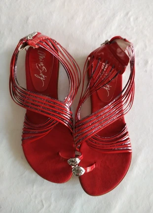 sandali rossi, marque: Miss Sixty, état: Très bon état, taille: 40, 25,00 €, 26,95 € Protection acheteurs incluse