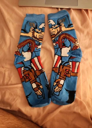 Chaussette captain america, brand: Marvel, condition: New without tags, size: One size, €2.00, €2.80 includes Buyer Protection