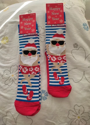 2 Paar Sokken, condizioni: Nuovo con cartellino, taglia: Taglia unica, €4.00, €4.90 include la Protezione acquisti