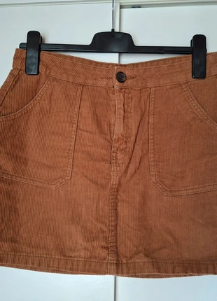 Ribfluwelen Rok van Denim & Co - Maat 40, brand: Denim Co, condizioni: Ottime, taglia: L / IT 44 / EU 40, €4.85, €5.79 include la Protezione acquisti