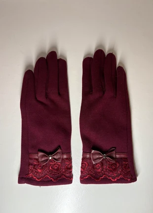 Gants bordeaux neuf, marque: Boutique indépendante, état: Neuf sans étiquette, taille: Taille unique, 6,00 €, 7,00 € Protection acheteurs incluse