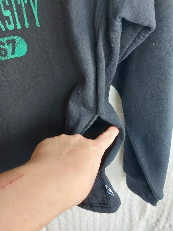 Sweat zippé avec poche Taille S Russell Athlétic - photo numéro 4