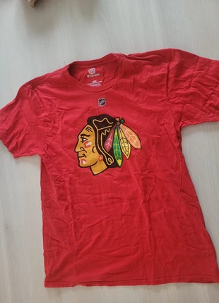 Tshirt NHL Chicago Blackhawks, marke: Fanatics, zustand: Gut, größe: M, 15,00 €, 16,45 € inklusive Vinted-Käuferschutz