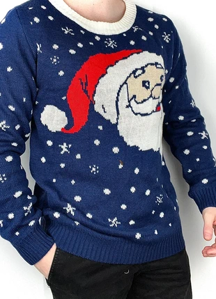 Pull de Noël marine vintage en laine  - L, marke: Vintage Dressing, zustand: Sehr gut, größe: L, 19,90 €, 21,60 € inklusive Vinted-Käuferschutz