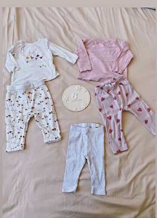 Lot ensemble vêtements fille 6 mois, marque: Zara, état: Très bon état, taille: 3-6 mois / 62 cm, 7,50 €, 8,58 € Protection acheteurs incluse