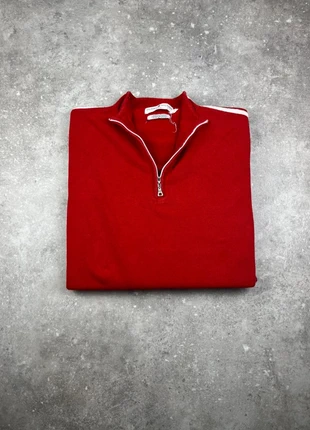 Pull half-zip Col Camionneur Tommy HIlfiger Taille XXXL Femme Rouge Logo Brodé 100% Coton #T35, brand: Tommy Hilfiger, condizioni: Ottime, taglia: XXXL / IT 50 / EU 46, €28.00, €30.10 include la Protezione acquisti Pro