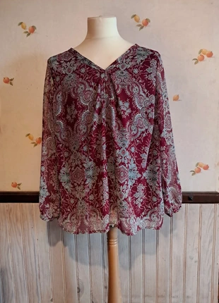 Blouse, merk: Yessica, staat: Goed, maat: 5XL / 50 / 22, € 10,00, € 11,20 inclusief Kopersbescherming