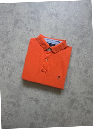 Polo Manche Courte Tommy Hilfiger Orange Vintage XL Homme, brand: Tommy Hilfiger, condition: Very good, size: XL, €13.00, €14.35 includes Buyer Protection