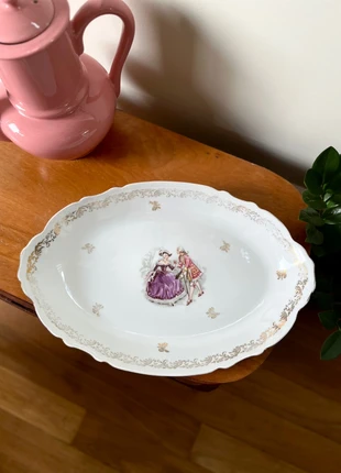 Ancien plat en porcelaine de couleuvre France vintage, marca: Vintage, estado: Bueno, 15,00 €, 16,45 € Protección al comprador incluida