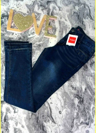 Jean Tissaia skinny bleu foncé – Neuf avec étiquette | 14A / 158 cm, marca: Tissaia, estado: Nuevo con etiquetas, tamaño: 14 años / 164 cm, 4,00 €, 4,90 € Protección al comprador incluida