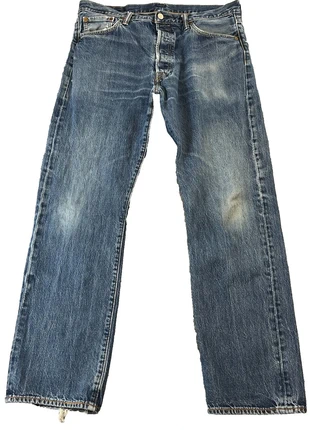 Levi's 501 jeans mens 34 30 * red tab whiskers mid wash blue fades 100% cotton, brand: Levi's, condition: Satisfactory, size: W34, £27.99, £30.09 includes Buyer Protection Pro