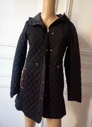 Manteau à capuche Massimo Dutti 38 bleu marine, marque: Massimo Dutti, état: Très bon état, taille: M / 38 / 10, 35,00 €, 37,45 € Protection acheteurs (Pro) incluse