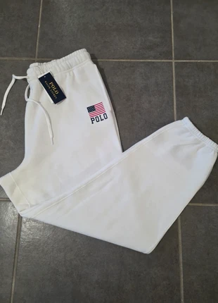 Jogging blanc mix Ralph Lauren polo drapeau américain, brand: Ralph Lauren, condition: New with tags, size: L, €39.00, €41.65 includes Buyer Protection