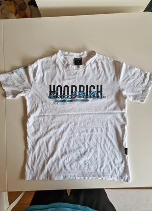 Hoodrich T-Shirt in Weiß mit Aufdruck in M, brand: Hoodrich, condizioni: Ottime, taglia: M, €9.00, €10.15 include la Protezione acquisti