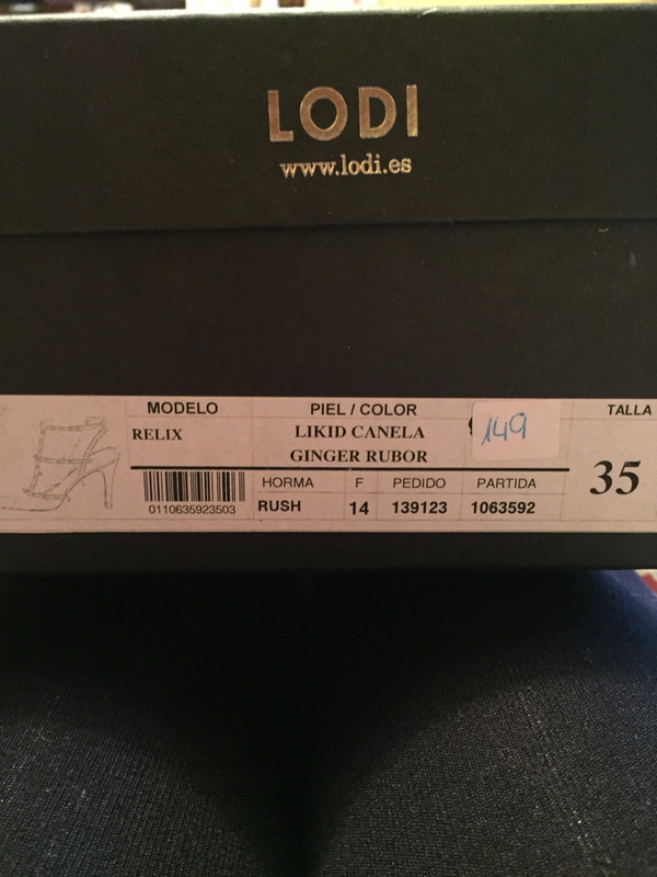 Zapato tacón marca Lodi 5