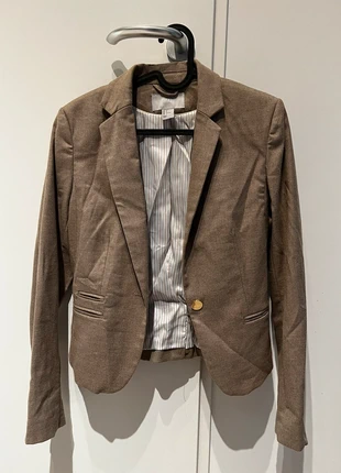 H&M Blazer | beige/ camel , marque: H&M, état: Neuf sans étiquette, taille: XS / 34 / 6, 5,00 €, 5,95 € Protection acheteurs incluse