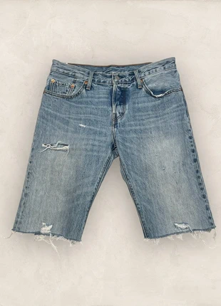 Short en jean Levi’s 501 CT, homme, bleu denim, Levi Strauss, vintage (1161), brand: Levi's, condition: Very good, size: W30, €10.00, €11.20 includes Buyer Protection Pro