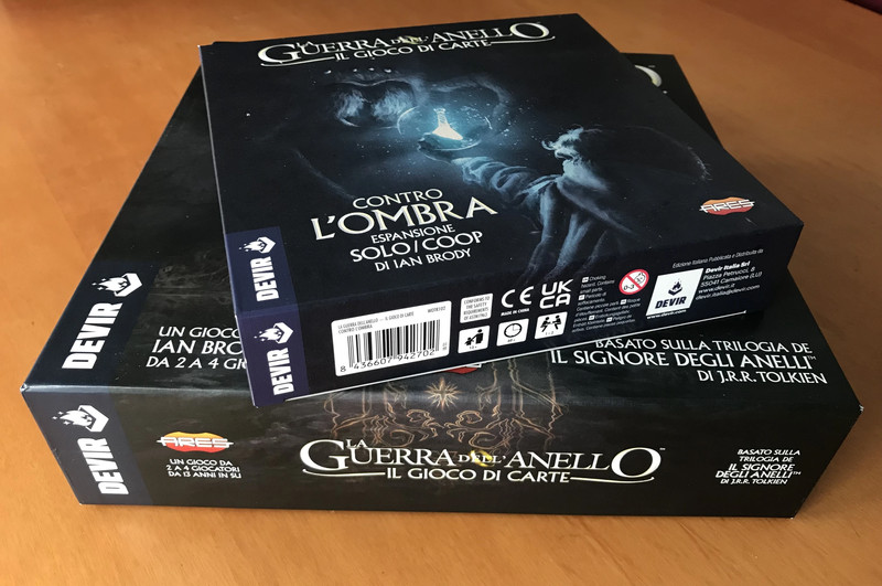 La Guerra dell'Anello Il Gioco di Carte  + espansione Contro l'Ombra - in italiano 3