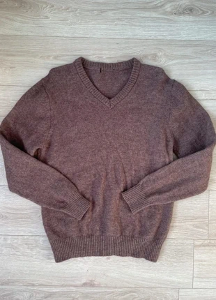 pull en laine marron vintage col v taille M, marque: Vintage Dressing, état: Très bon état, taille: M, 15,00 €, 16,45 € Protection acheteurs incluse