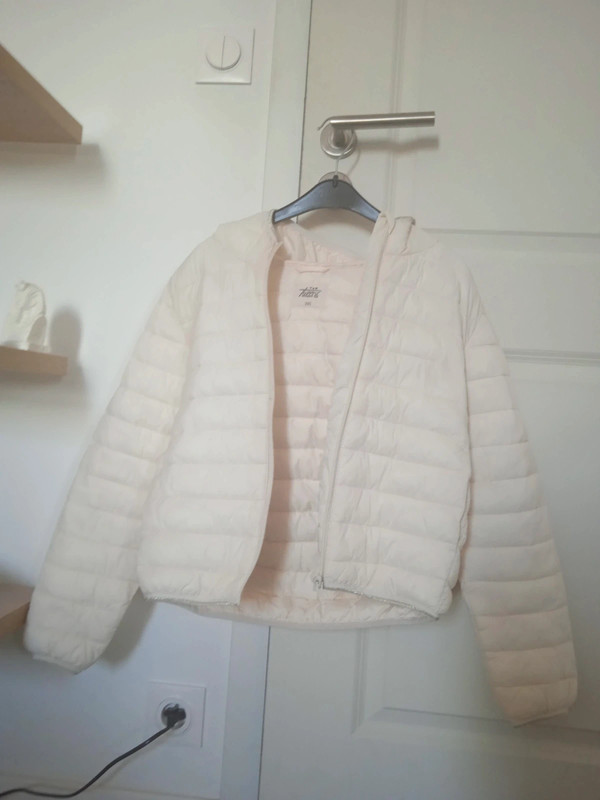 Veste mi saison Blanche Tap a l'oeil XXS 2