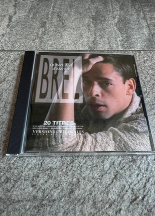 Jacques Brel – Quinze Ans d’Amour (CD, 20 titres) 🌹, staat: Heel goed, € 5,00, € 5,95 inclusief Kopersbescherming