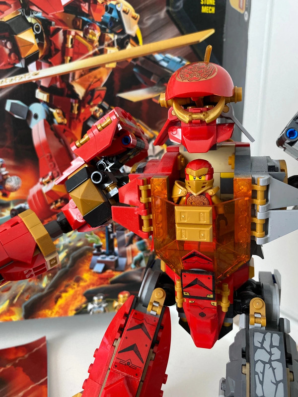 LEGO Ninjago 71720 - Le Robot de feu et de pierre