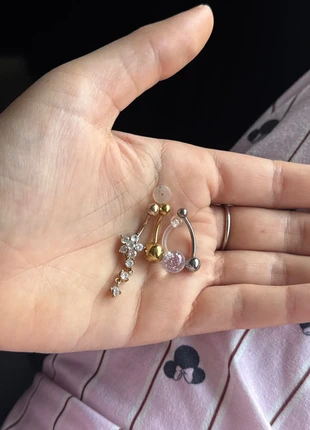 navel piercings, merk: Lucardi, staat: Heel goed, € 2,00, € 2,80 inclusief Kopersbescherming