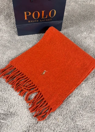 Écharpe Polo Ralph Lauren en laine d’agneau orange brique., marque: Ralph Lauren, état: Très bon état, 45,00 €, 47,95 € Protection acheteurs incluse