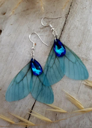 Boucles d'oreilles féeriques crochets en argent, marca: Fait Main, estado: Nuevo sin etiquetas, 8,00 €, 9,10 € Protección al comprador Pro incluida