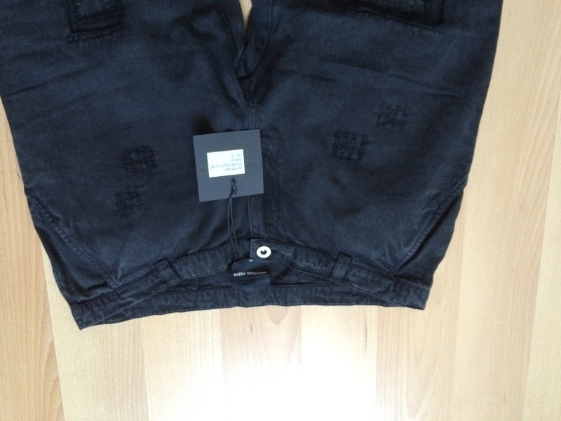 Pantalon noir/gris American rétro swaggi 3