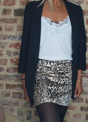 jupe motif léopard utre chic, marca: bohochic30, estado: Novo sem etiquetas, tamanho: M / 38 / 10, €15.00, €16.45 inclui Proteção do Comprador