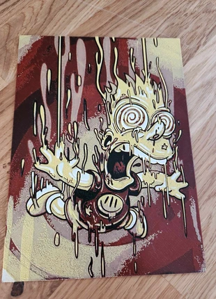 Litographie simpsons bart impression 3D, staat: Heel goed, € 4,00, € 4,90 inclusief Kopersbescherming