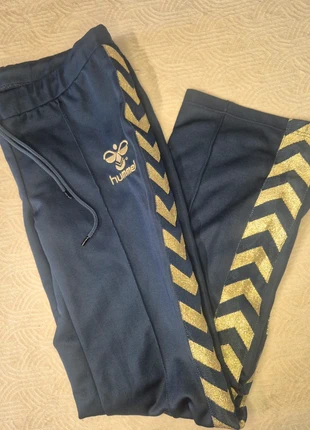 🔵 jogging bas de survêtement hummel bleu marine doré 🔵taille S, brand: Hummel, condizioni: Ottime, taglia: S / IT 40 / EU 36, €19.00, €20.65 include la Protezione acquisti