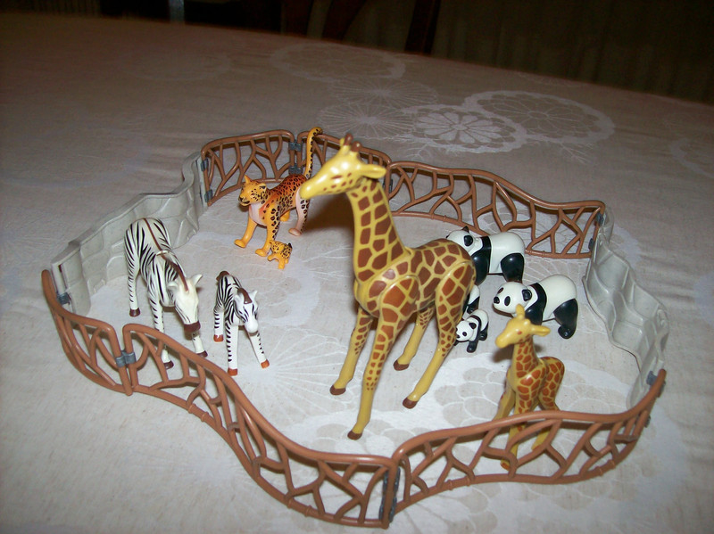 Playmobil 6656 - Enclos pour animaux du zoo