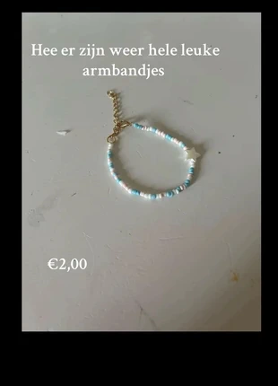 Armbandjes zelf gemaakt, merk: zelf gemaakt, staat: Nieuw zonder prijskaartje, € 2,00, € 2,80 inclusief Kopersbescherming