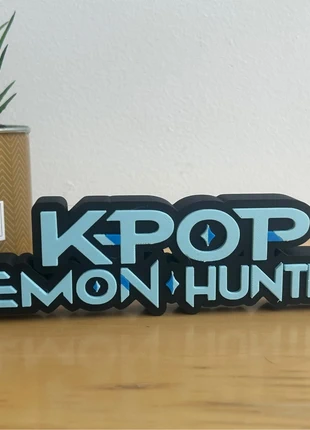 Support décoratif 3D – Logo K-pop Demon Hunters, marque: Kpop demon hunters, état: Très bon état, 10,00 €, 11,20 € Protection acheteurs (Pro) incluse