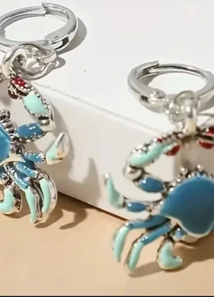 Mooie en bijzondere krab oorbellen, marque: NO LABEL, état: Neuf sans étiquette, 3,00 €, 3,85 € Protection acheteurs incluse