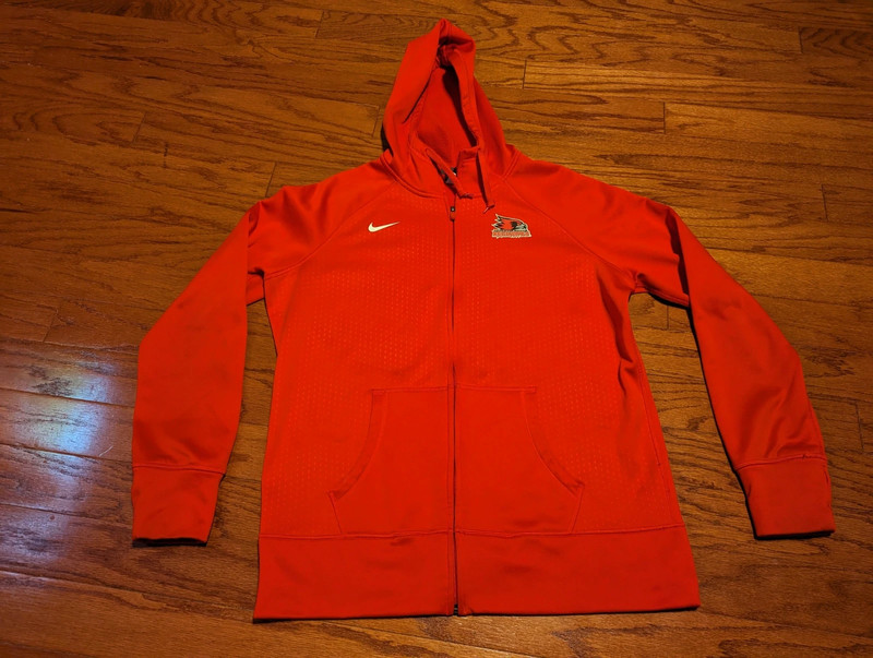 SEMO hoodie jacket - Red - XL - Nike drifit material - Redhawks - college 2
