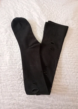 Calze parigine nere con buchi, marque: Calzedonia, état: Neuf sans étiquette, taille: Taille unique, 5,00 €, 5,95 € Protection acheteurs incluse