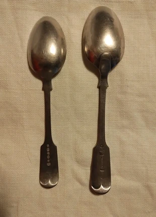 Cucchiaini inglesi Sheffield placcati argento fine '800 - inizio '900, staat: Goed, € 5,00, € 5,95 inclusief Kopersbescherming