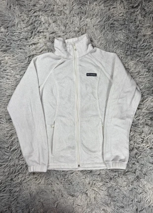 Polaire Columbia Sportswear Company blanche zippée logo brodé rétro outdoor XS femme, marca: Columbia, estado: Muito bom, tamanho: XS / 34 / 6, €30.00, €32.20 inclui Proteção do Comprador Pro