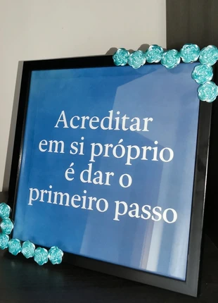 Quadro Motivational Decorativo, estado: Novo sem etiquetas, €4.00, €4.90 inclui Proteção do Comprador