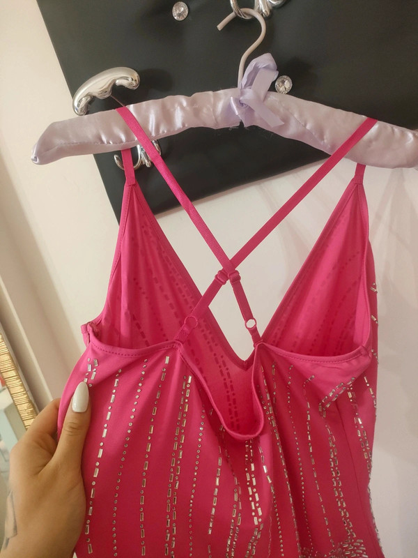 Vestito elegante rosa 💖 4