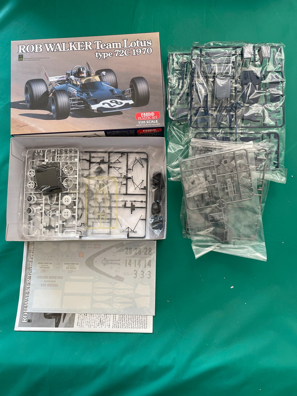 1/20 ROB WALKER Team Lotus type 72c 1970-