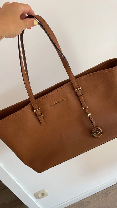 Michael Kors big bag brown leather