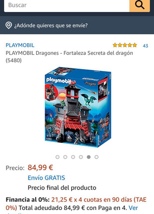 Fortaleza secreta del dragon playmobil hotsell