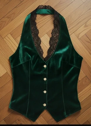 gilet élégant vert, marque: Elegant, état: Très bon état, taille: S / 36 / 8, 25,00 €, 26,95 € Protection acheteurs incluse