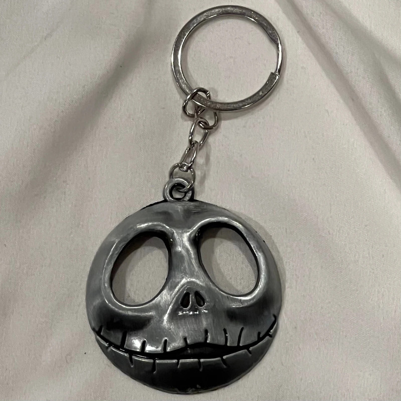 Disney Nightmare Before Christmas Jack Skellington Keychain Bag Charm NEW 1